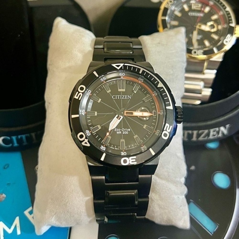 Citizen Endeavor Date Two Tone Designer Classic Men’s Watch - Picture 7 of 8